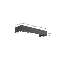 Perchero De Pared De Metal Waway