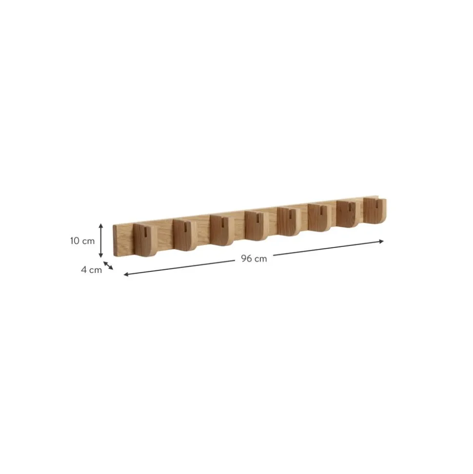 Perchero De Pared De Roble Nomad