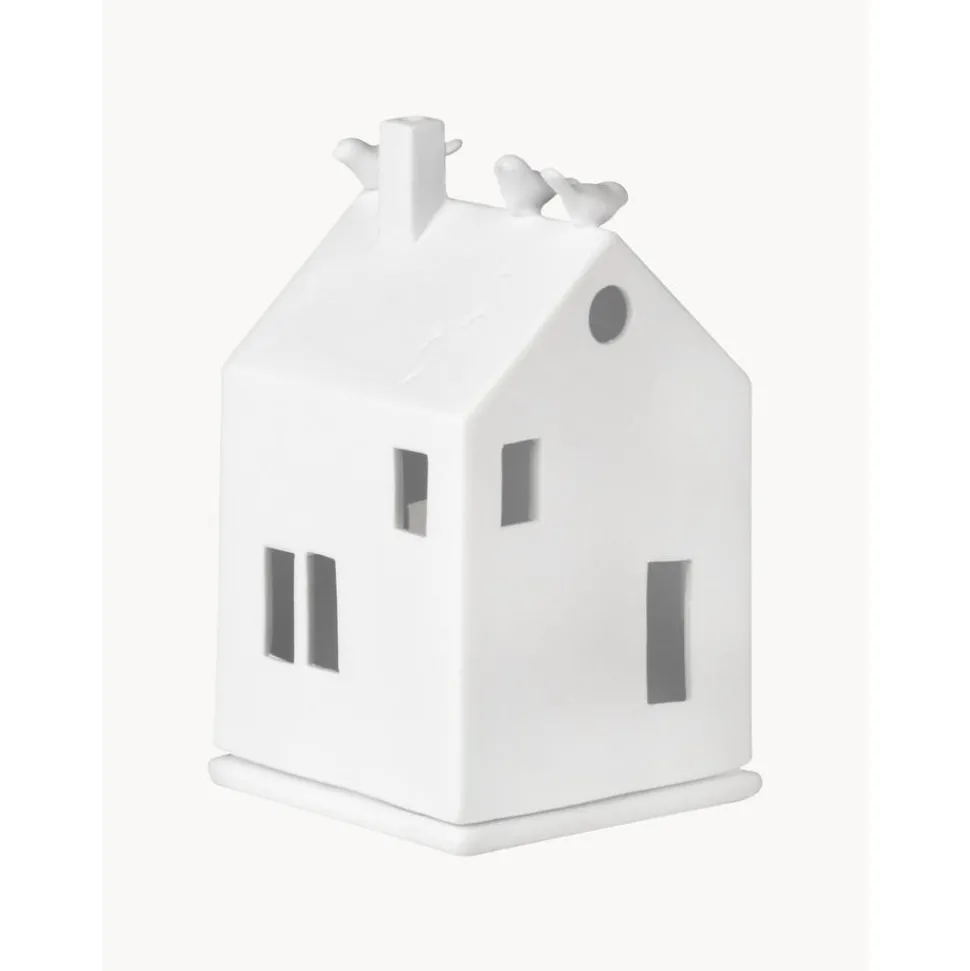 Portavela De Porcelana Living
