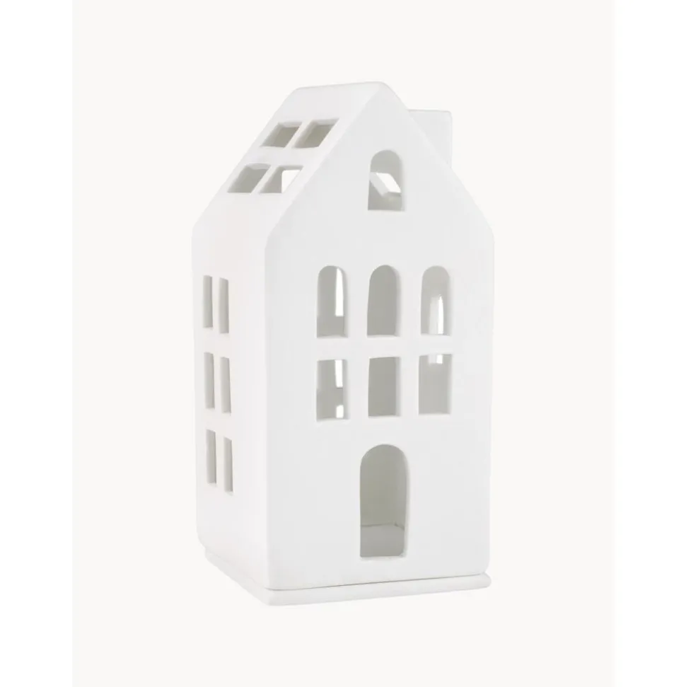 Portavela De Porcelana Living