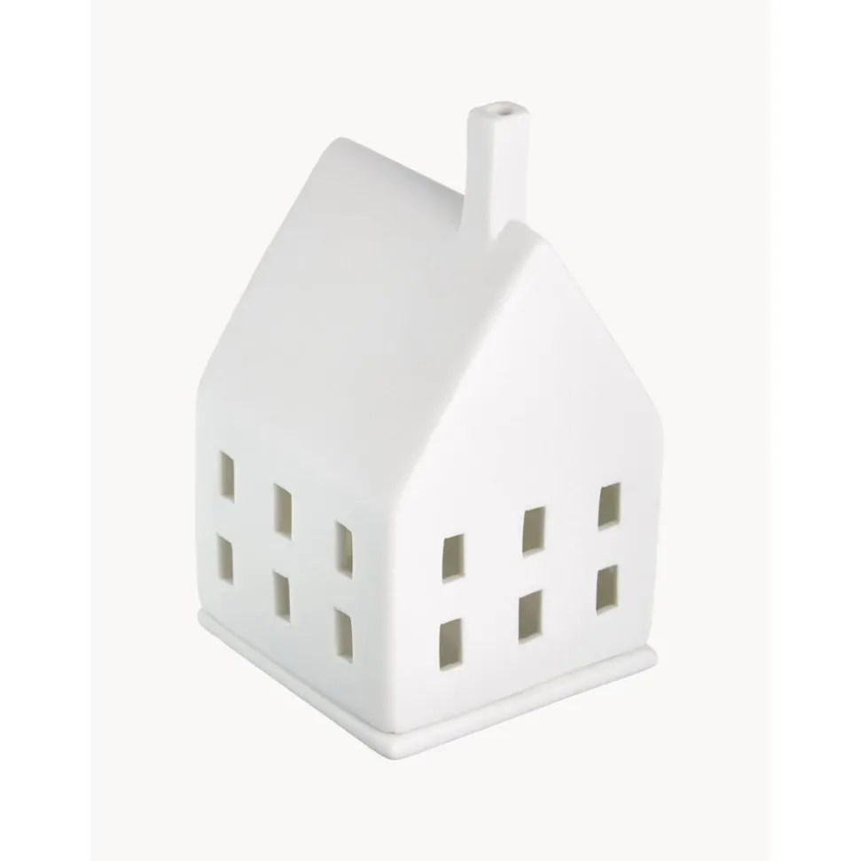 Portavela De Porcelana Living