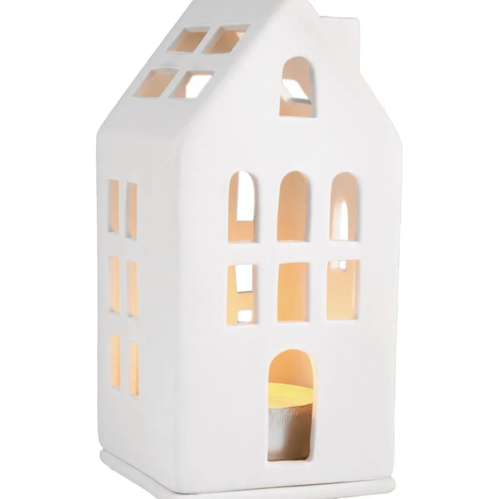 Portavela De Porcelana Living