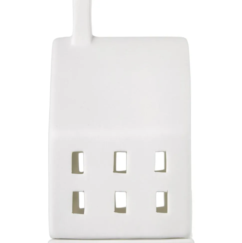 Portavela De Porcelana Living
