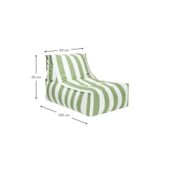 Puff Tumbona Para Exterior Korfu