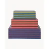 Set De Cajas Artesanales Dusk, 3 Uds.