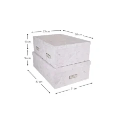 Set De Cajas Inge, 3 Pzas.