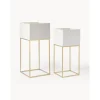 Set De Maceteros De Metal Palesa, 2 Uds.