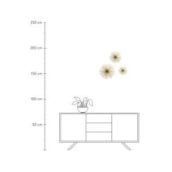 Set Decoraciones De Pared Spike, 3 Pzas.