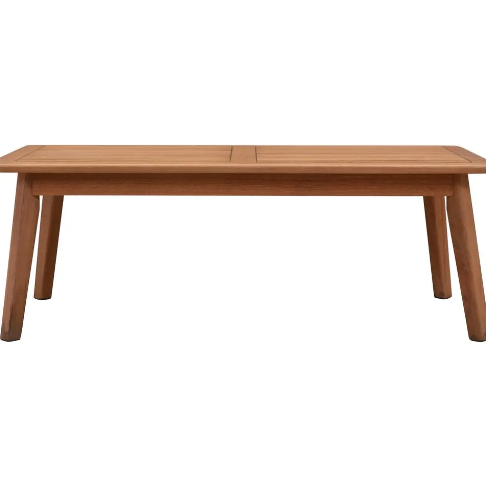 Set Lounge Para Exterior De Madera De Eucalipto Bergen, 4 Pzas.