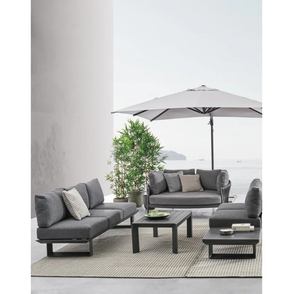 Set Lounge Para Exterior Konnor, 3 Pzas.