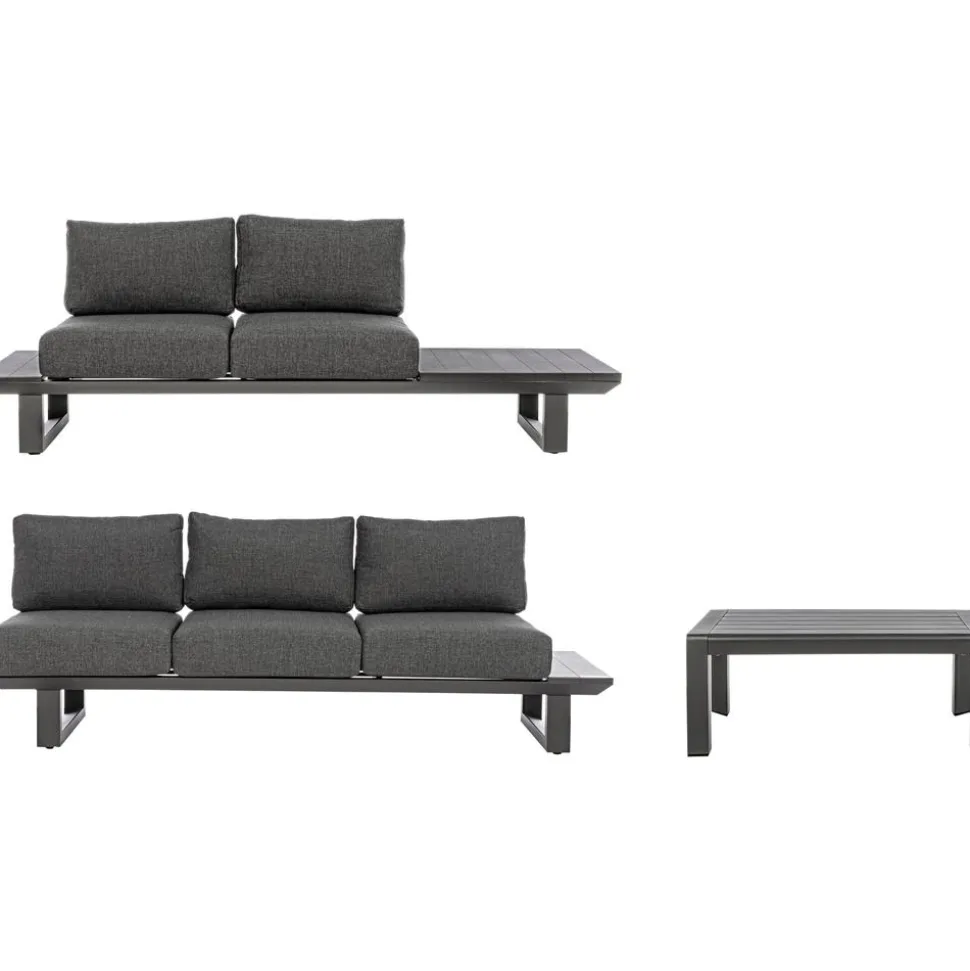 Set Lounge Para Exterior Konnor, 3 Pzas.