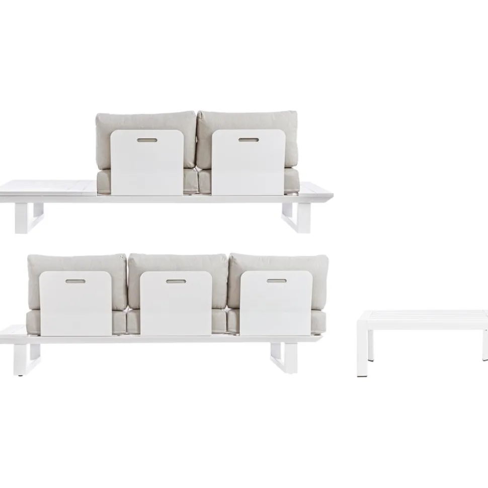 Set Lounge Para Exterior Konnor, 3 Pzas.