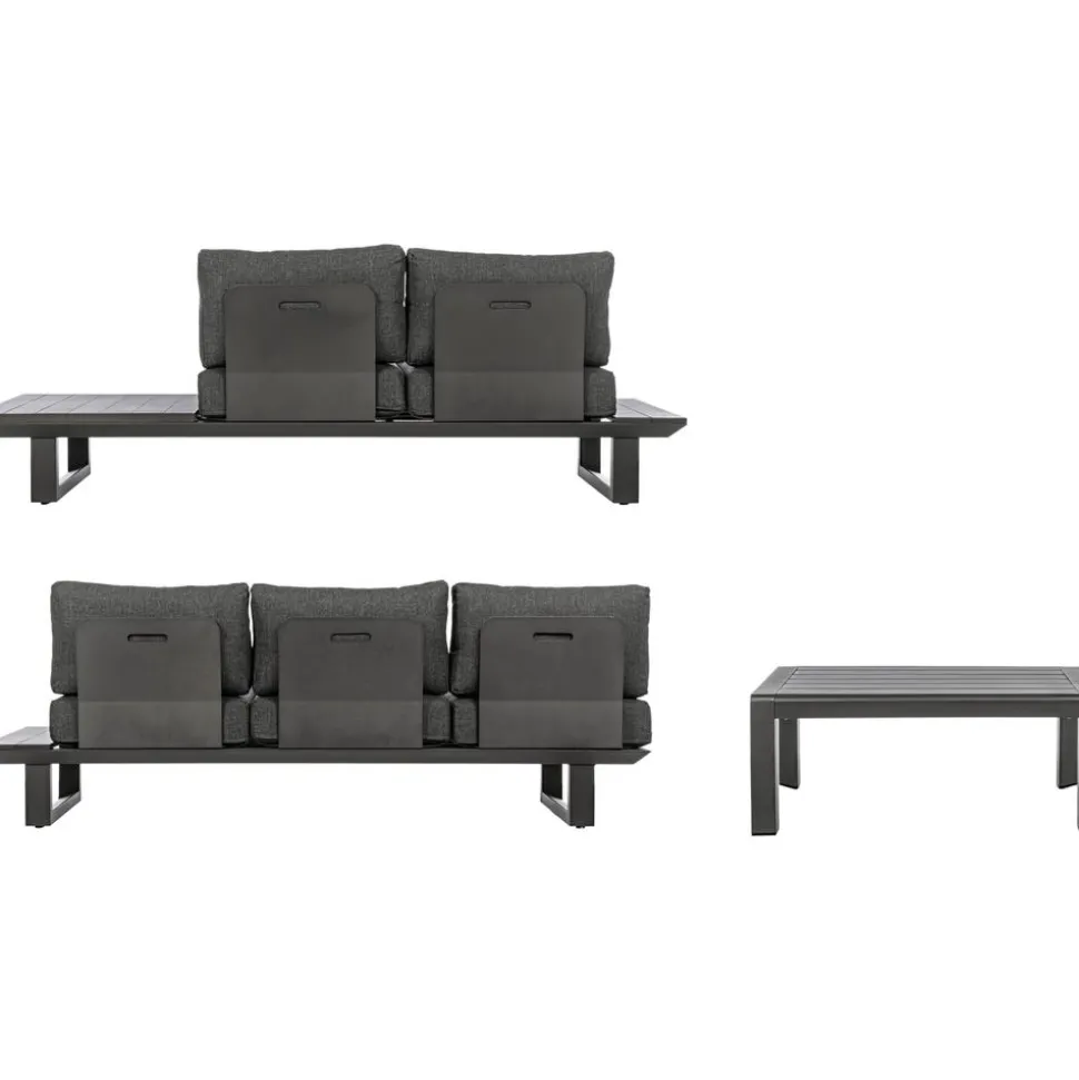 Set Lounge Para Exterior Konnor, 3 Pzas.