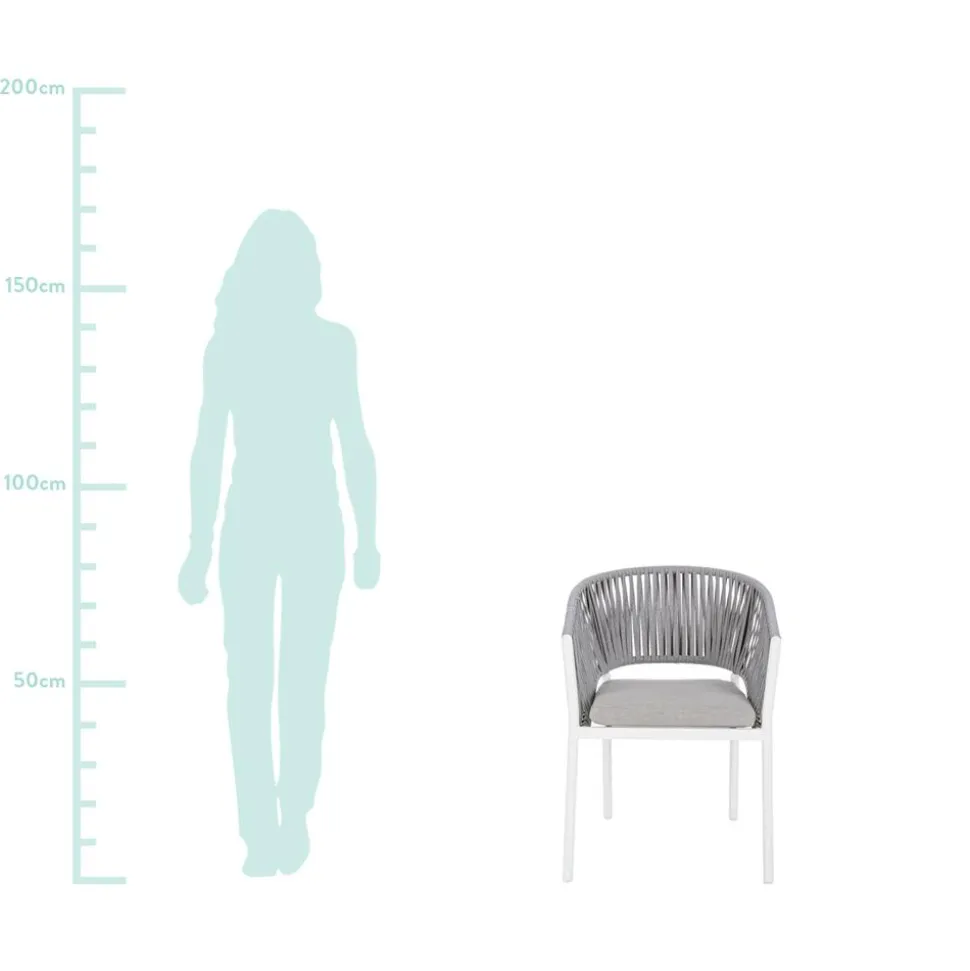 Silla Apilable Para Exterior Florencia