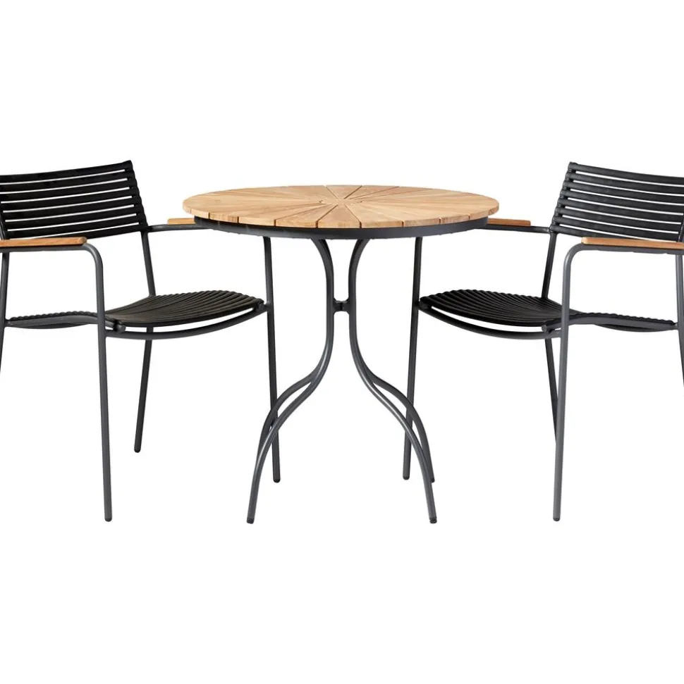 Silla Con Reposabrazos Para Exterior Mood
