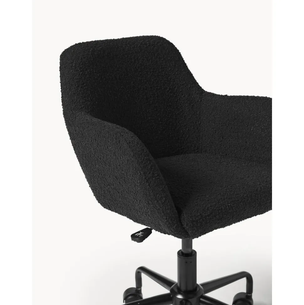Silla De Escritorio En Tejido Boucle Lucie