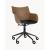 Silla De Oficina Con Reposabrazos Q/Wood, Altura Regulable