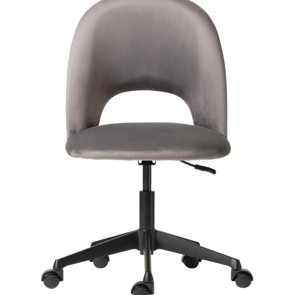 Silla De Oficina De Terciopelo Rachel, Altura Regulable