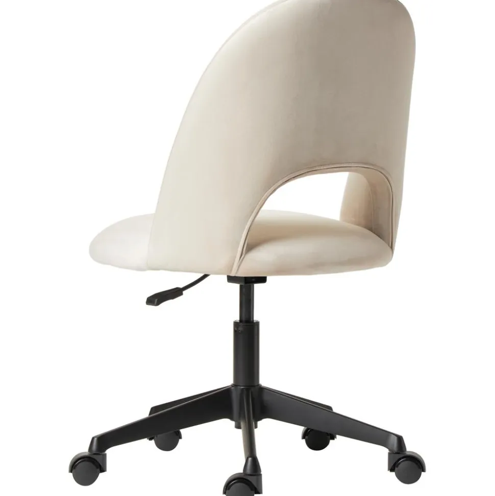 Silla De Oficina De Terciopelo Rachel, Altura Regulable