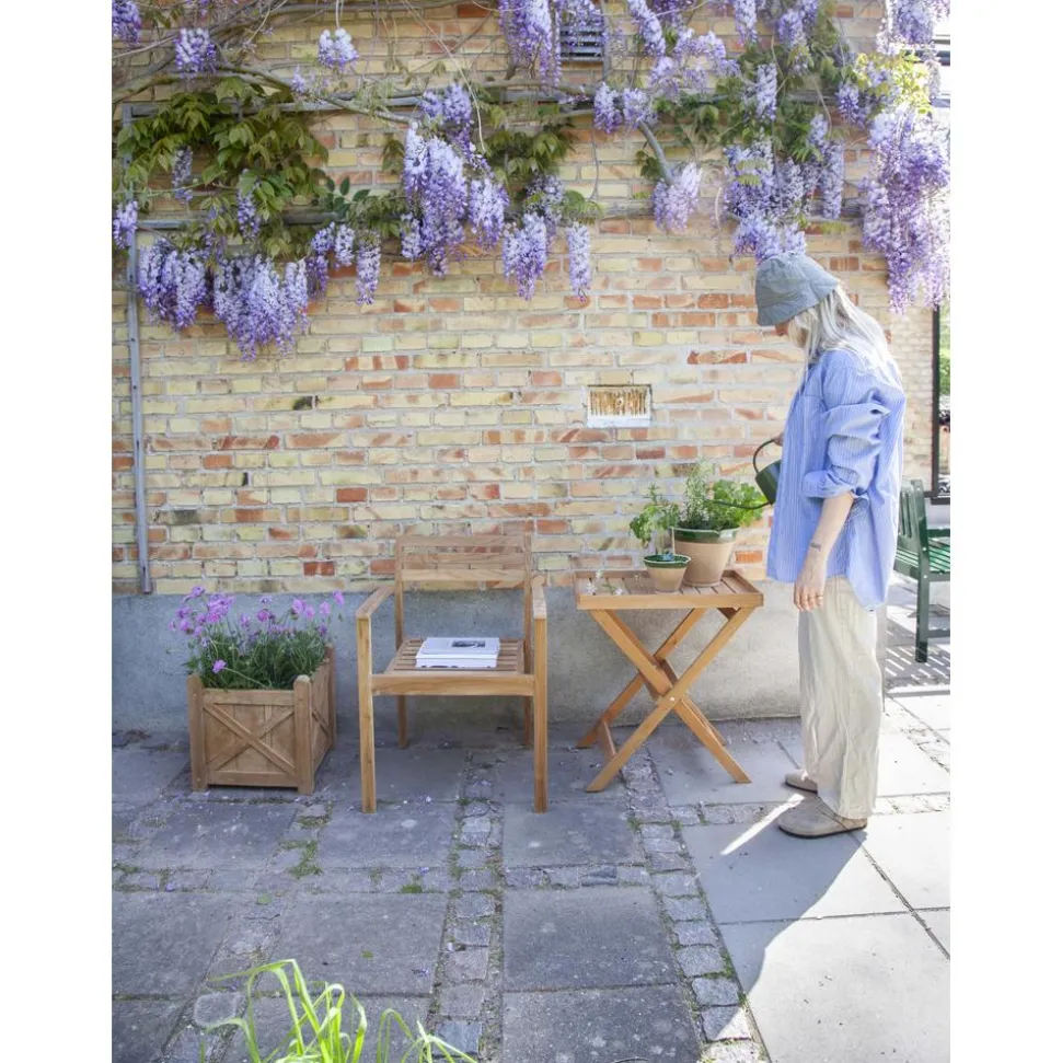 Silla Para Exterior De Teca Oxford