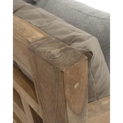 Sofa Grande Para Exterior De Madera Bali (4 Plazas)