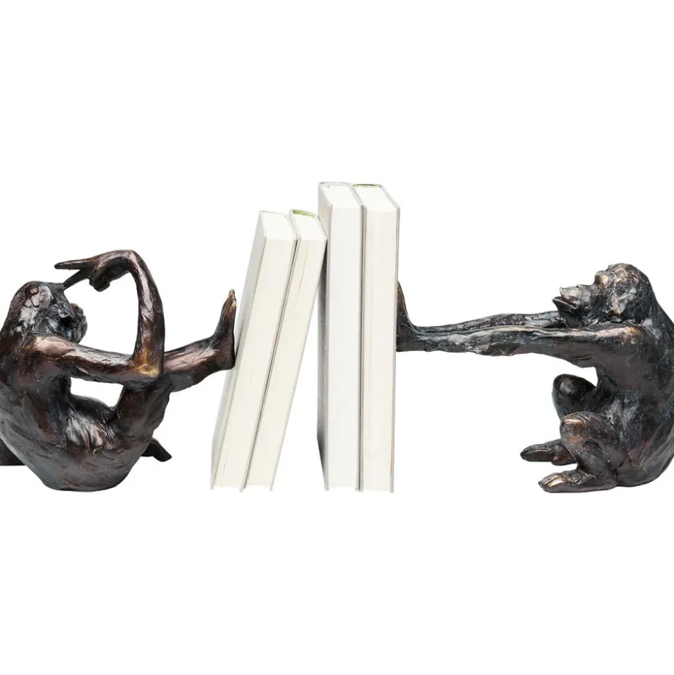 Sujetalibros Artesanales Monkey, 2 Uds.