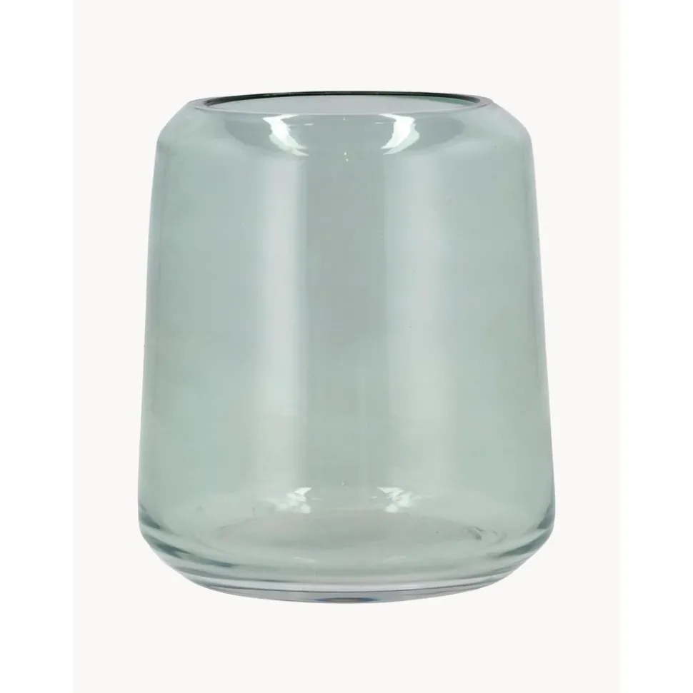 Vaso Cepillo De Dientes De Vidrio Vintage
