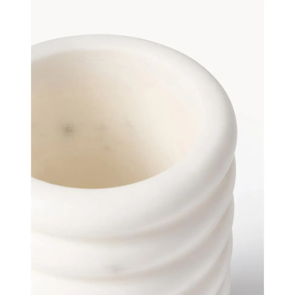 Vaso Cepillo De Dientes De Marmol Orta
