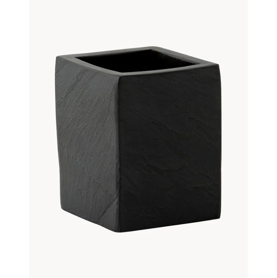 Vaso Cepillo De Dientes En Look Pizarra Slate