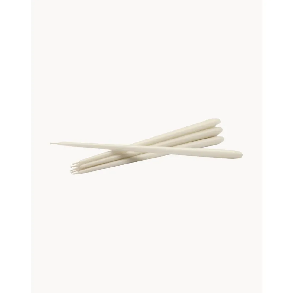 Velas Conicas Stoff Nagel, 6 Uds.