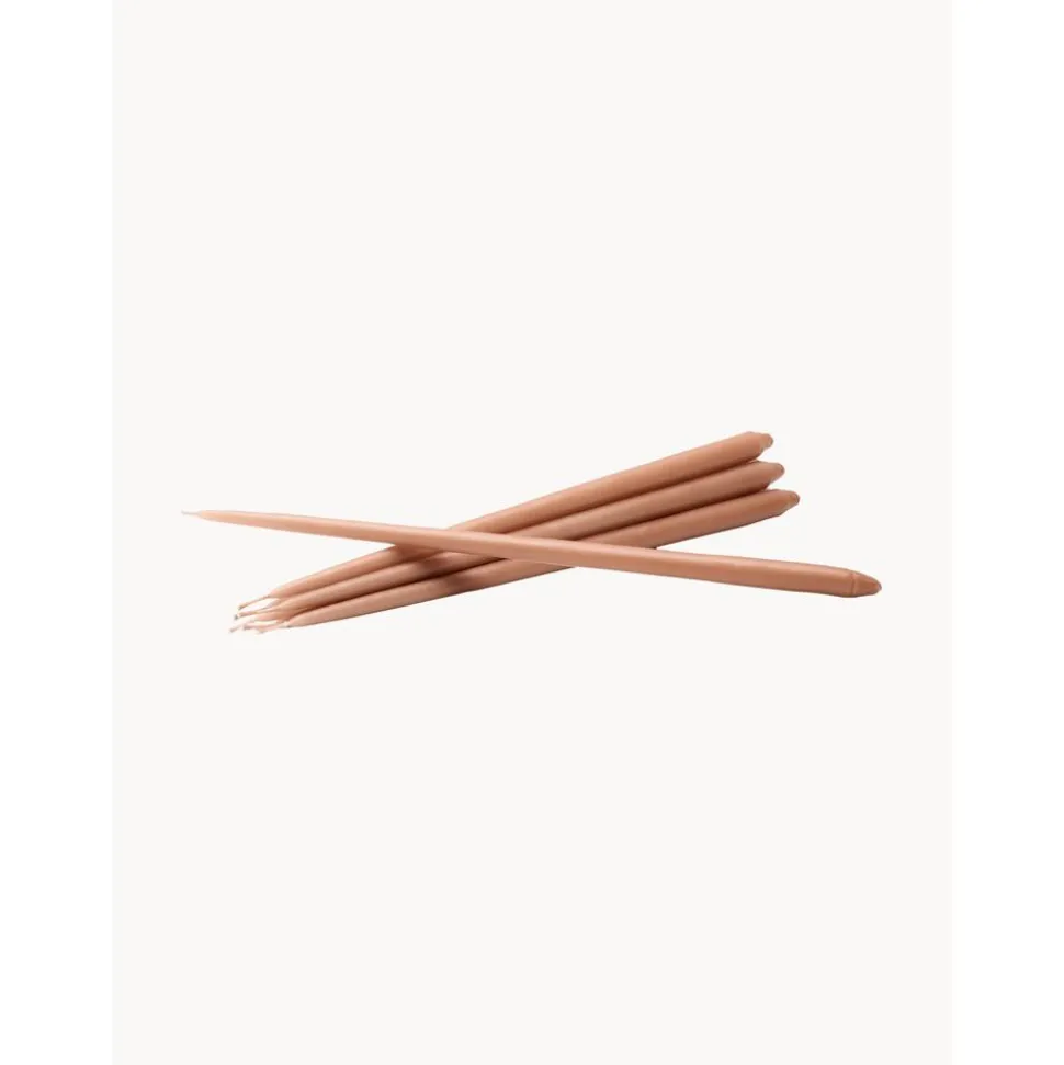 Velas Conicas Stoff Nagel, 6 Uds.