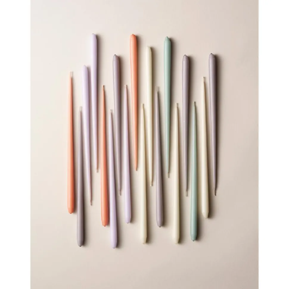 Velas Conicas Stoff Nagel, 6 Uds.