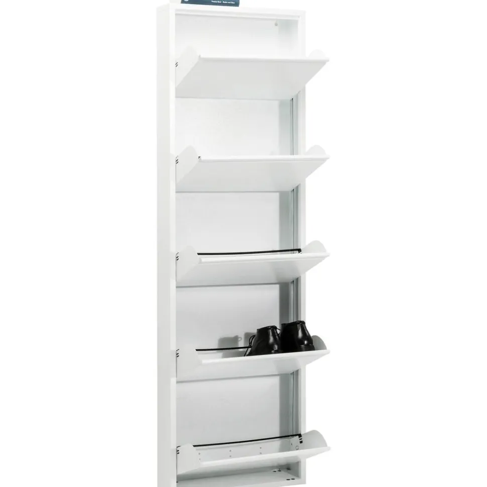Zapatero De Pared Caruso, Puertas Abatibles
